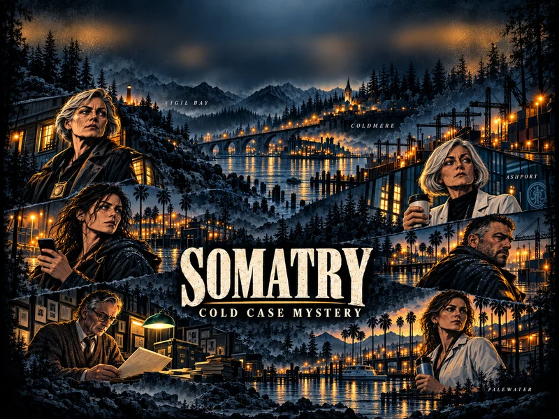 Somatry: Cold Case Mystery game cover.